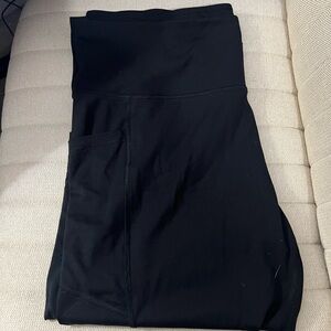 Black High-Waisted Leggings